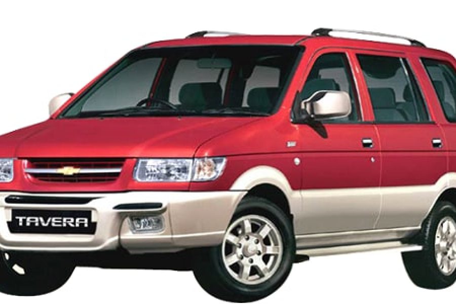 Chevrolet Tavera - Cab Taxi Car hire service Booking in Jammu