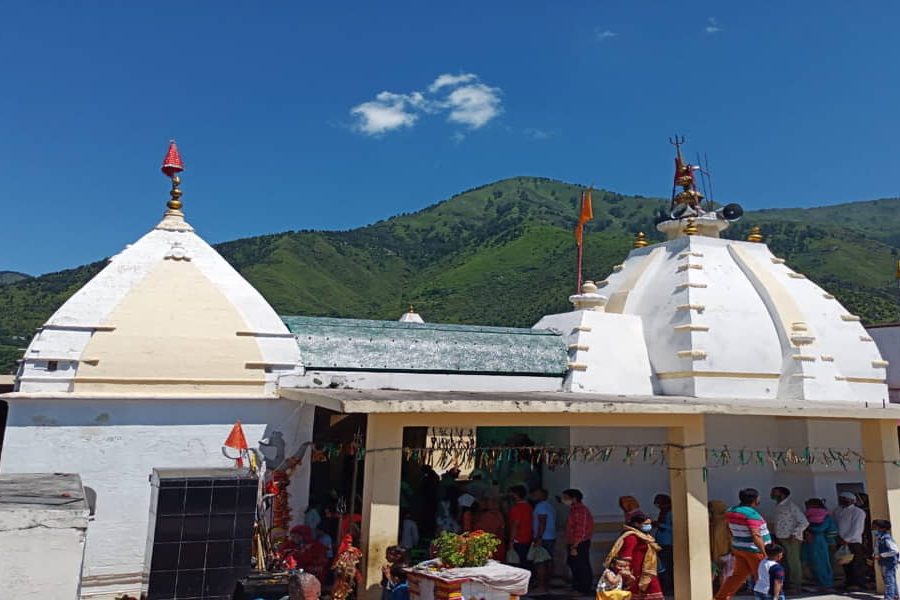 Places near Patnitop, Day Trip to Sudhmahadev or Sudh Mahadev followed by Mantalai by Travel Shravel from Katra Udhampur Jammu, Shiva Temple