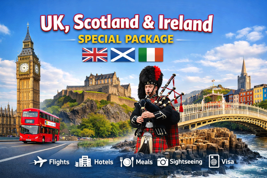 UK with Scotland and Ireland // TSP 014